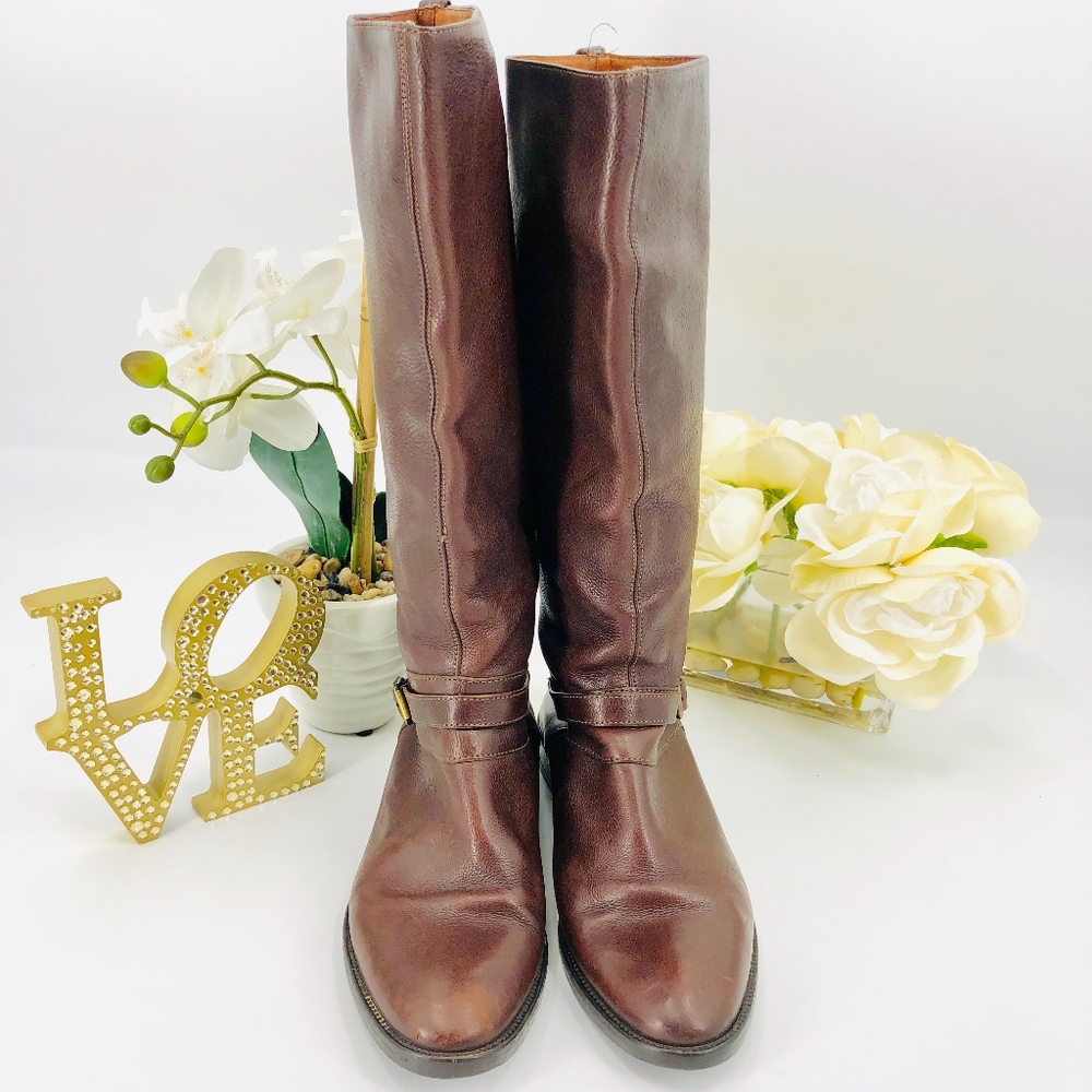 J. Crew Leather Rider Boots - Picture 3 of 7